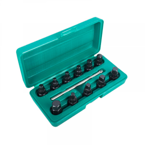 JUEGO UNIVERSAL DE DADOS PARA TAPONES (12 PIEZAS) JONNESWAY