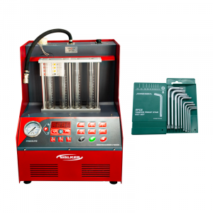 LIMPIADOR DE INYECTORES WALKER + JUEGO DE GARFIOS (4 PIEZAS) JONNESWAY