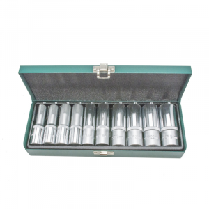 JUEGO DADOS PROFUNDOS 1/2″- 6 PT (10 PIEZAS) JONNESWAY