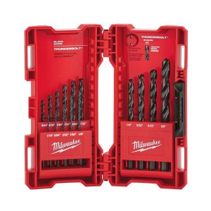 JUEGO DE BROCAS DE ÓXIDO NEGRO THUNDERBOLT 15 PIEZAS (48-89-2803) MILWAUKEE JUEGO DE BROCAS DE ÓXIDO NEGRO THUNDERBOLT 15 PIEZAS (48-89-2803) MILWAUKEE