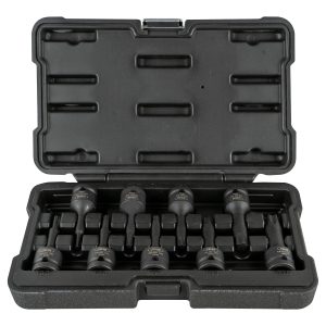 SET DE 9 PUNTAS DE IMPACTO TORX DE 1/2″ (52340) SET DE 9 PUNTAS DE IMPACTO TORX DE 1/2″ (52340)